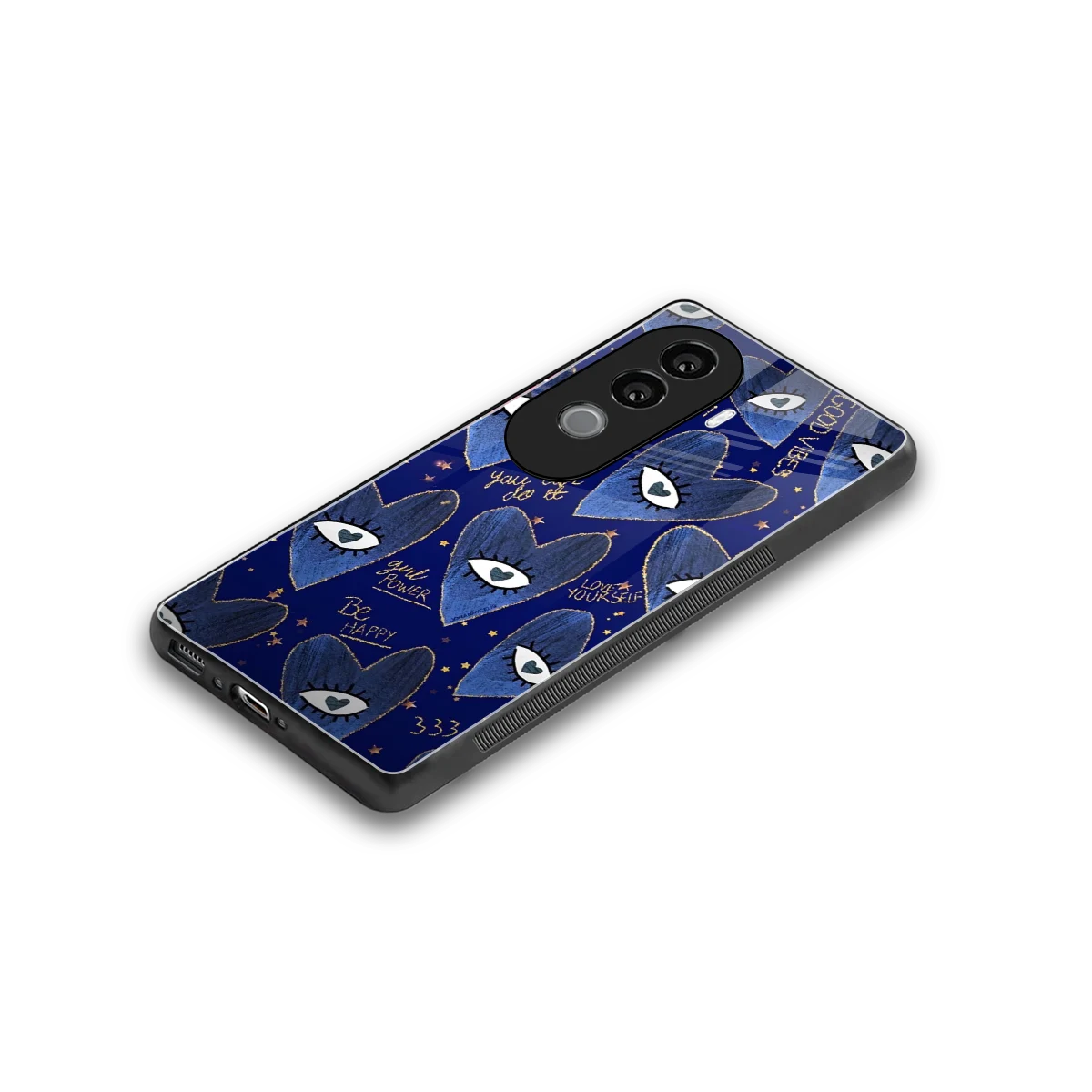 Girl Vision stylish phone case for vivo v40e | glossy glass and slim fit