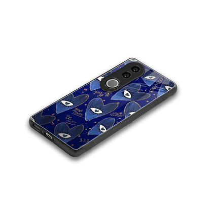 Girl Vision stylish phone case for vivo v50 | glossy glass and slim fit