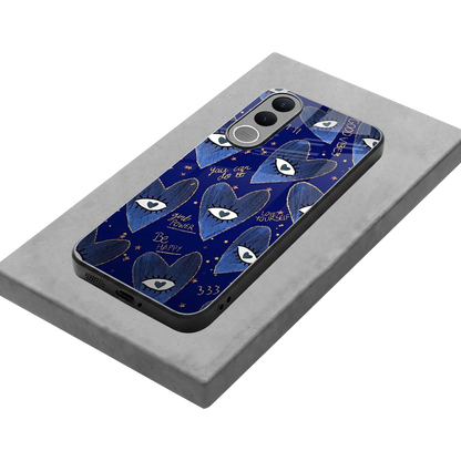 Girl Vision stylish phone case for vivo v70 fe | glossy glass and slim fit