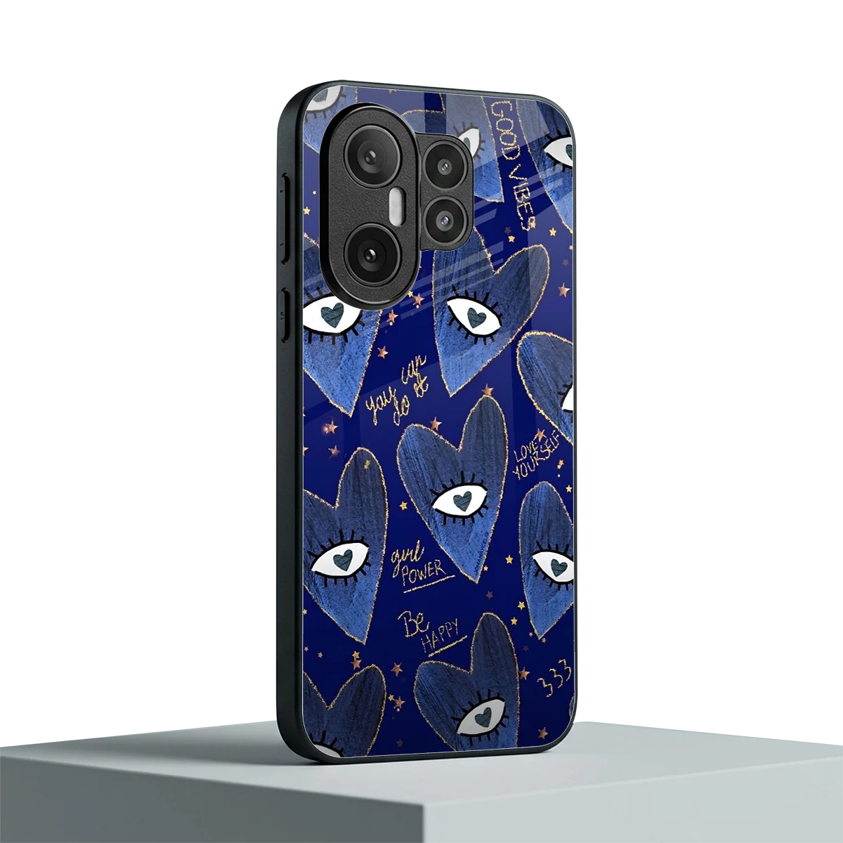 Girl Vision vivo x200 fe mobile cover | shockproof glass phone case