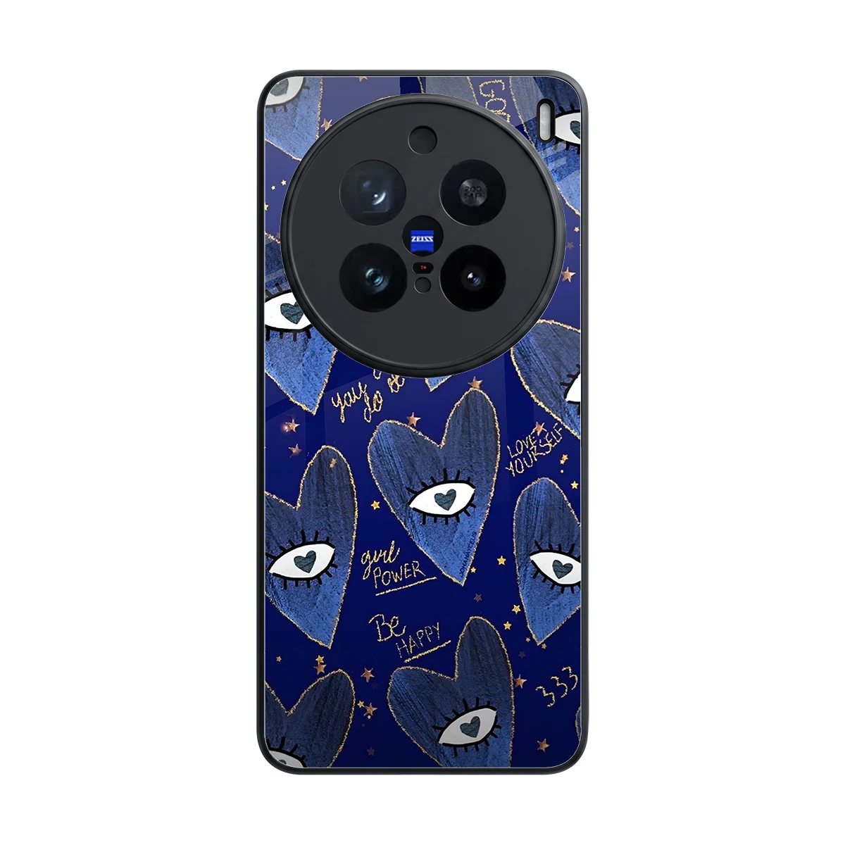 Girl Vision back phone cover | glass case for vivo x200 pro
