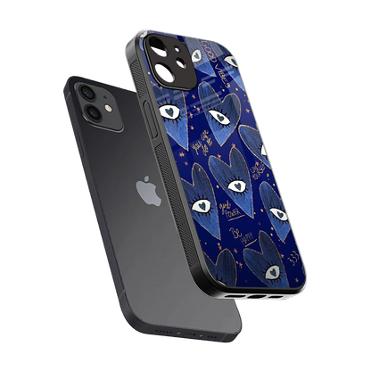 Girl Vision sleek iphone 11 cover with tempered glass back and TPU edges