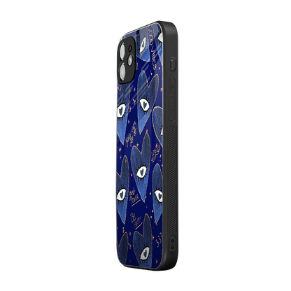 Girl Vision iphone 11 mobile cover | shockproof glass phone case