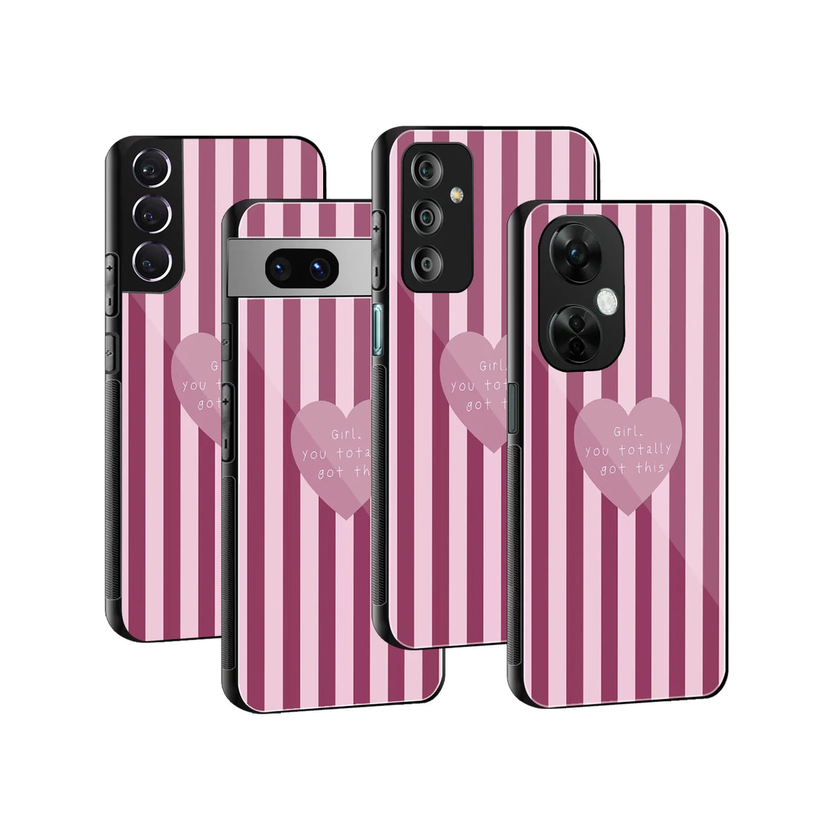 Stylish Glass Back Case for All Smartphones iPhone, Samsung, OnePlus, Pixel, Redmi, Oppo, Vivo, Motorola