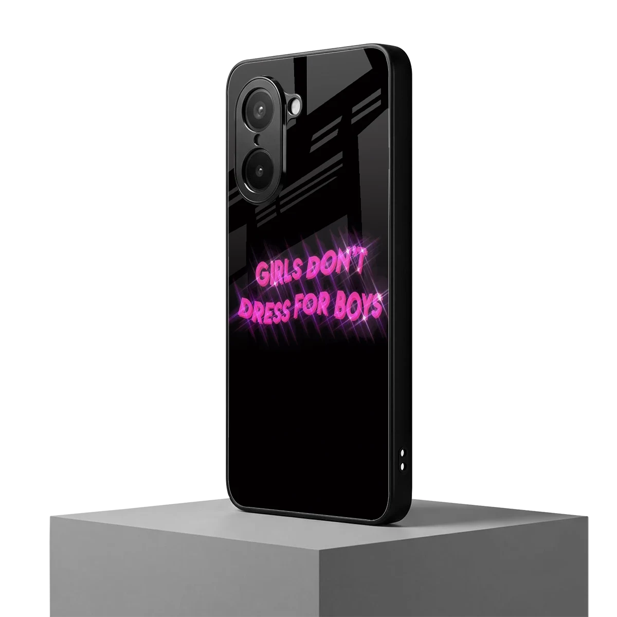 Girls Don't Dress For Boys oneplus nord ce5 5g mobile cover | shockproof glass phone case