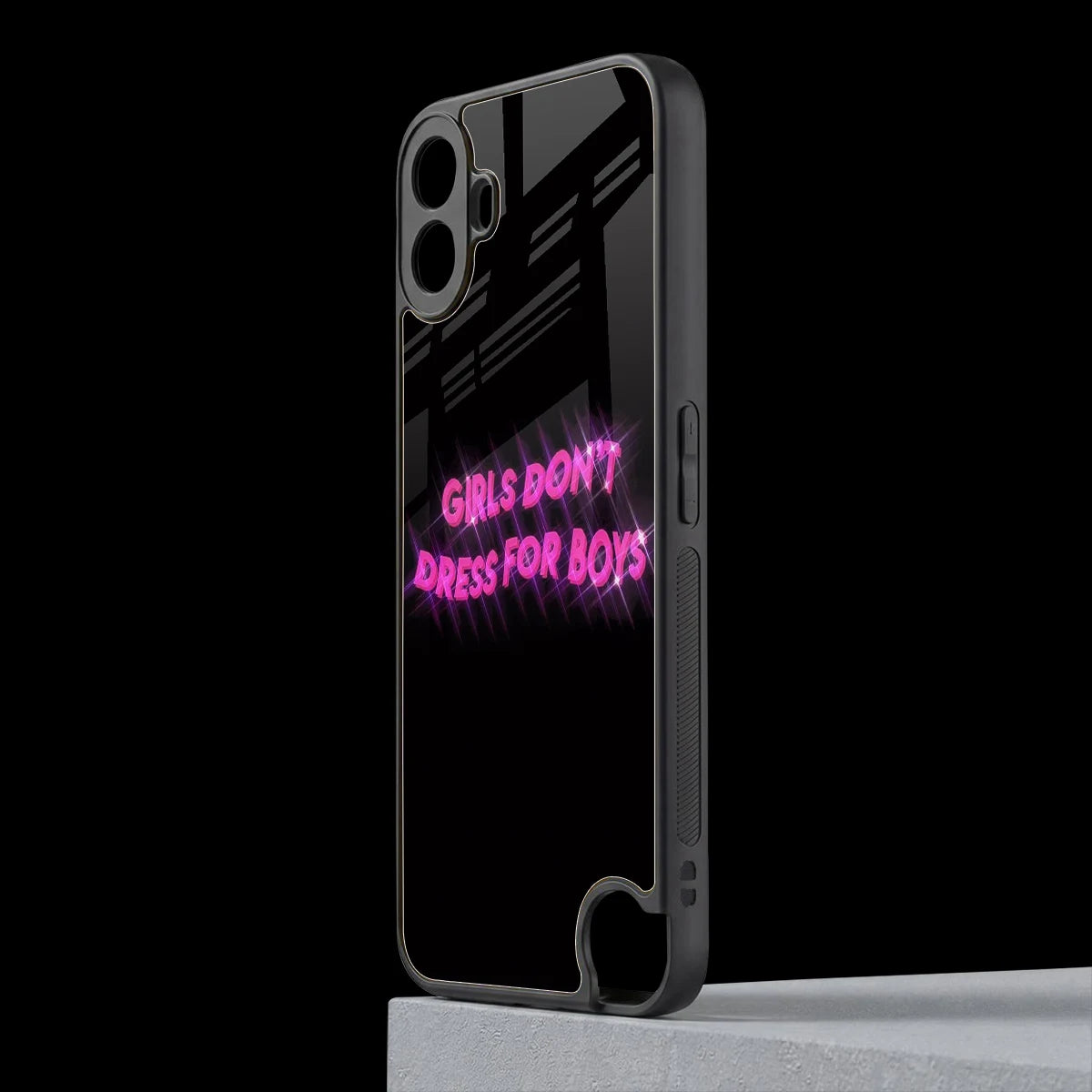 Girls Don't Dress For Boys cmf nothing phone 1 mobile cover | shockproof glass phone case