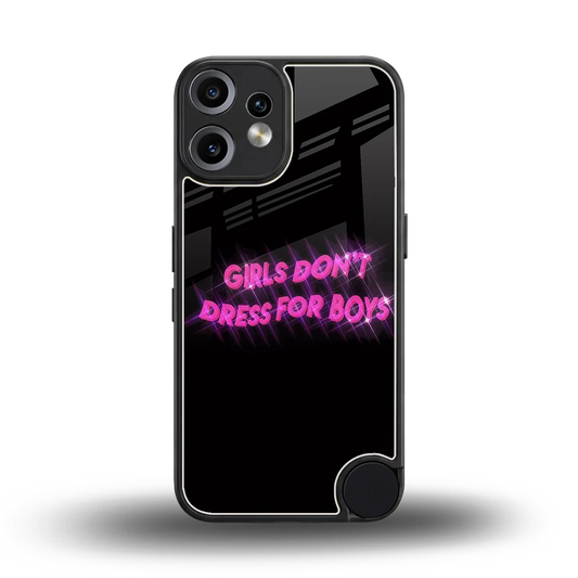 Girls Don't Dress For Boys back phone cover | glass case for cmf nothing phone 2 pro