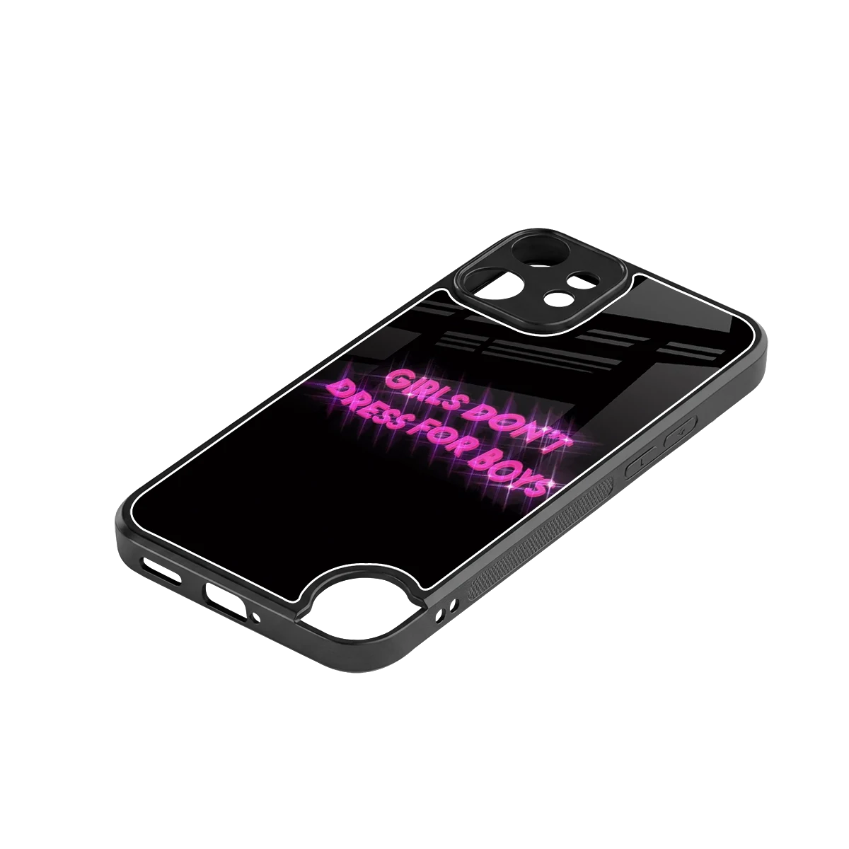 Girls Don't Dress For Boys stylish phone case for cmf nothing phone 2 pro | glossy glass and slim fit