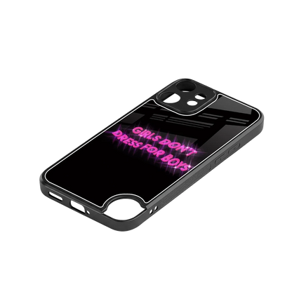 Girls Don't Dress For Boys stylish phone case for cmf nothing phone 2 pro | glossy glass and slim fit