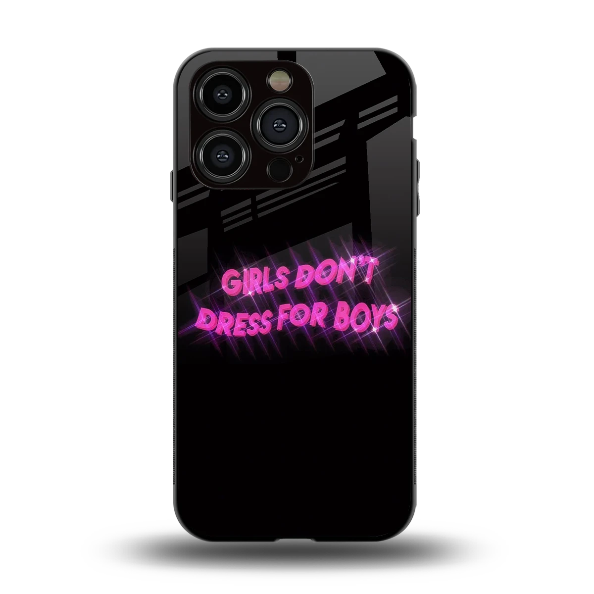 Girls Don't Dress For Boys back phone cover | glass case for iphone 13 pro