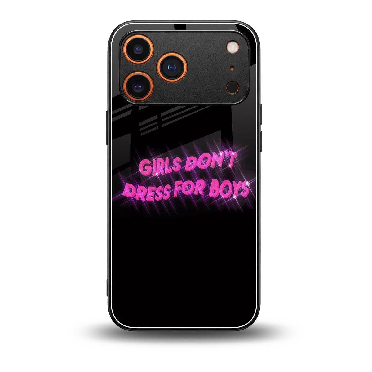 Girls Don't Dress For Boys back phone cover | glass case for iphone 17 pro