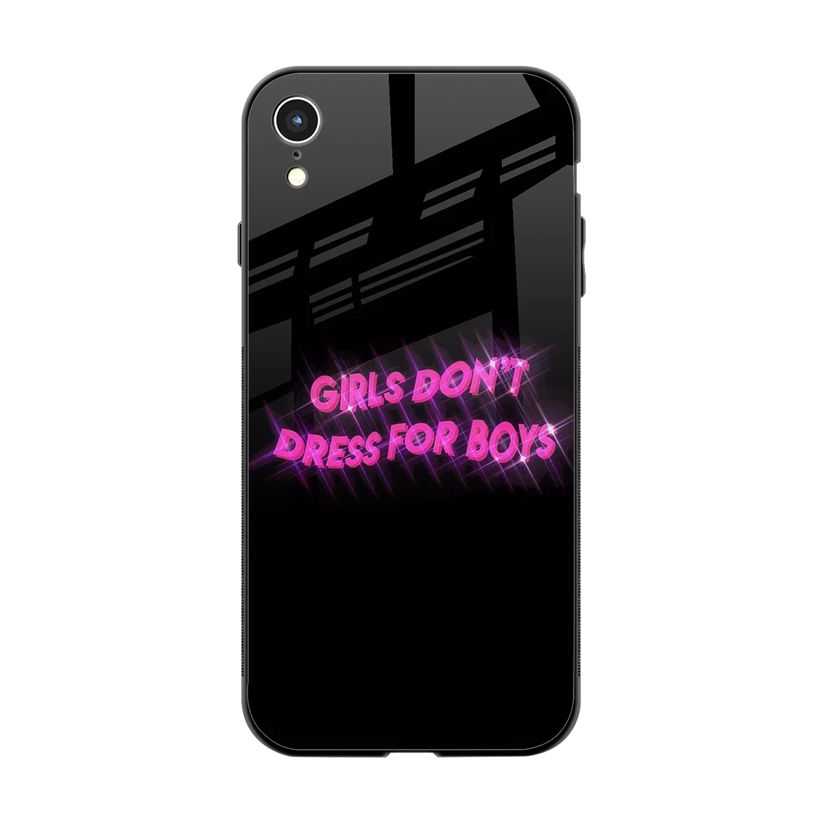 Girls Don't Dress For Boys back phone cover | glass case for iphone xr