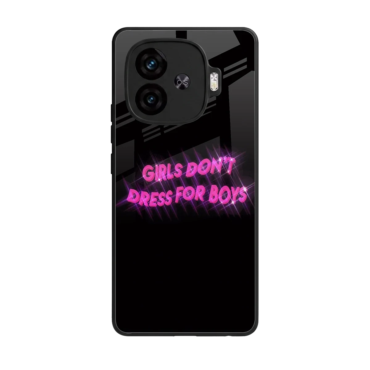 Girls Don't Dress For Boys back phone cover | glass case for iqoo neo 10r 5g