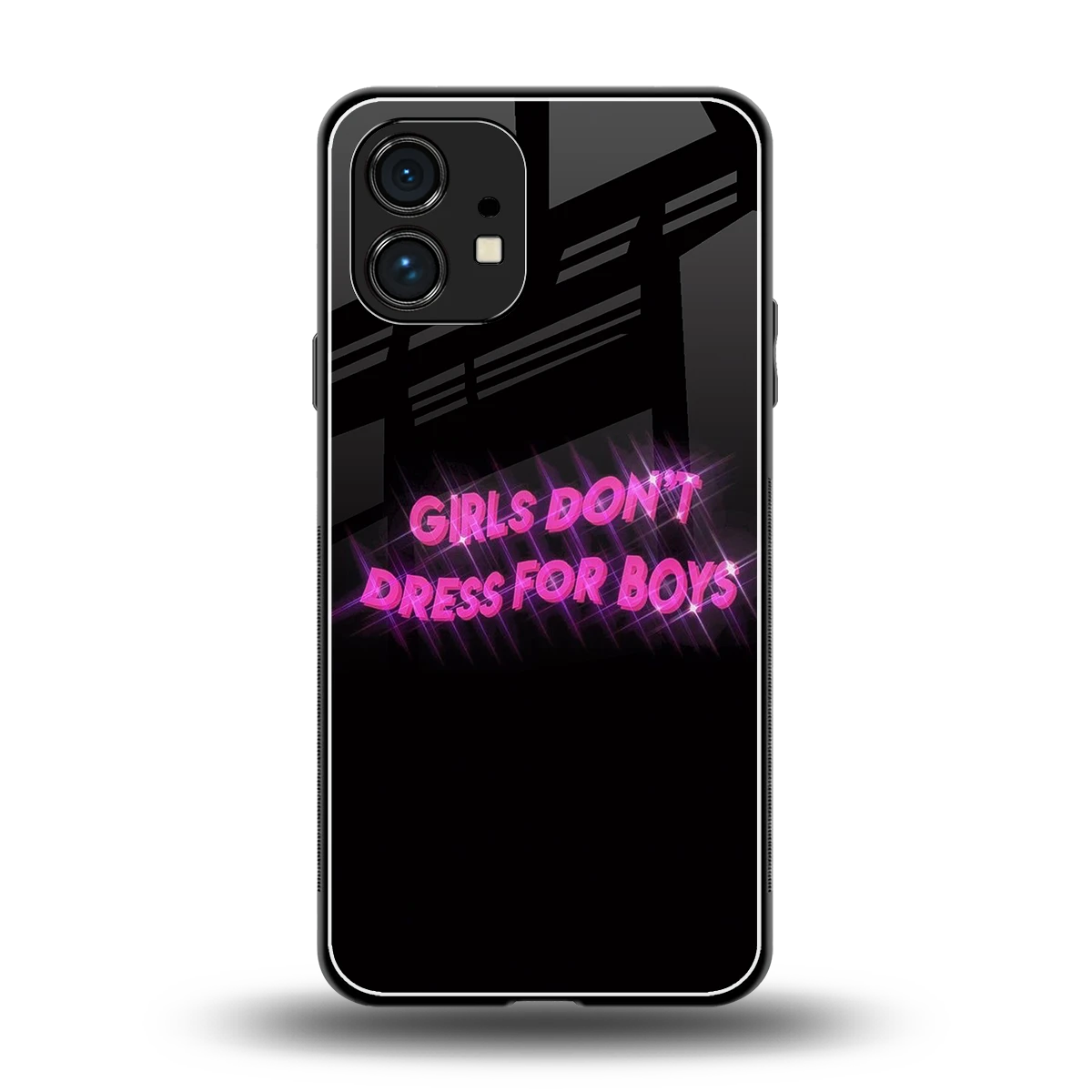 Girls Don't Dress For Boys back phone cover | glass case for nothing phone 1
