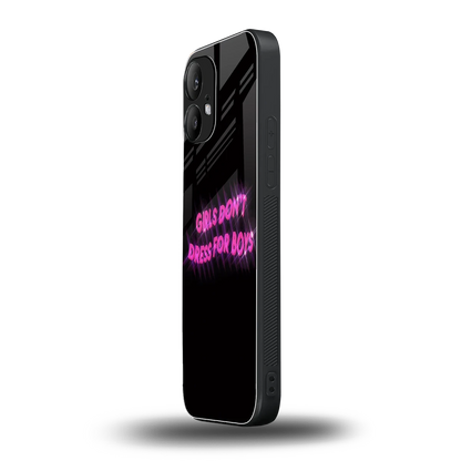 Girls Don't Dress For Boys nothing phone 2 mobile cover | shockproof glass phone case