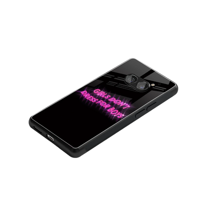 Girls Don't Dress For Boys stylish phone case for nothing phone 2a plus | glossy glass and slim fit