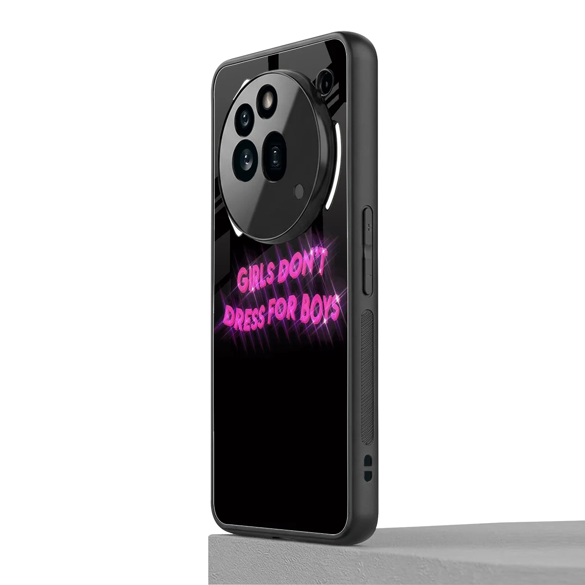 Girls Don't Dress For Boys nothing phone 3a pro mobile cover | shockproof glass phone case