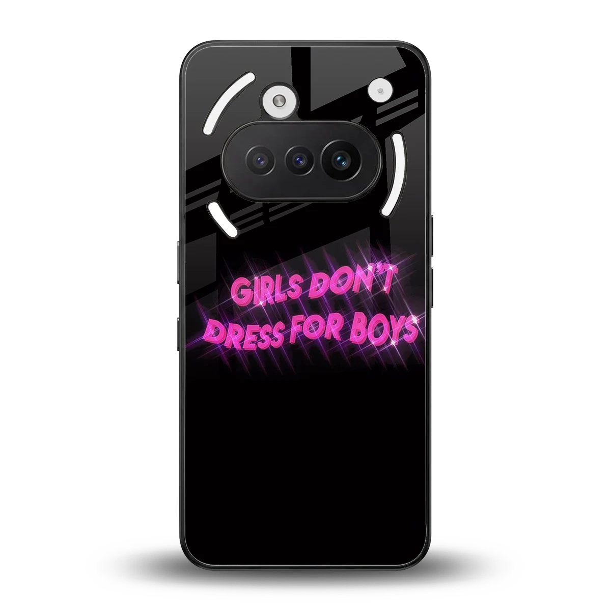 Girls Don't Dress For Boys back phone cover | glass case for nothing phone 3a