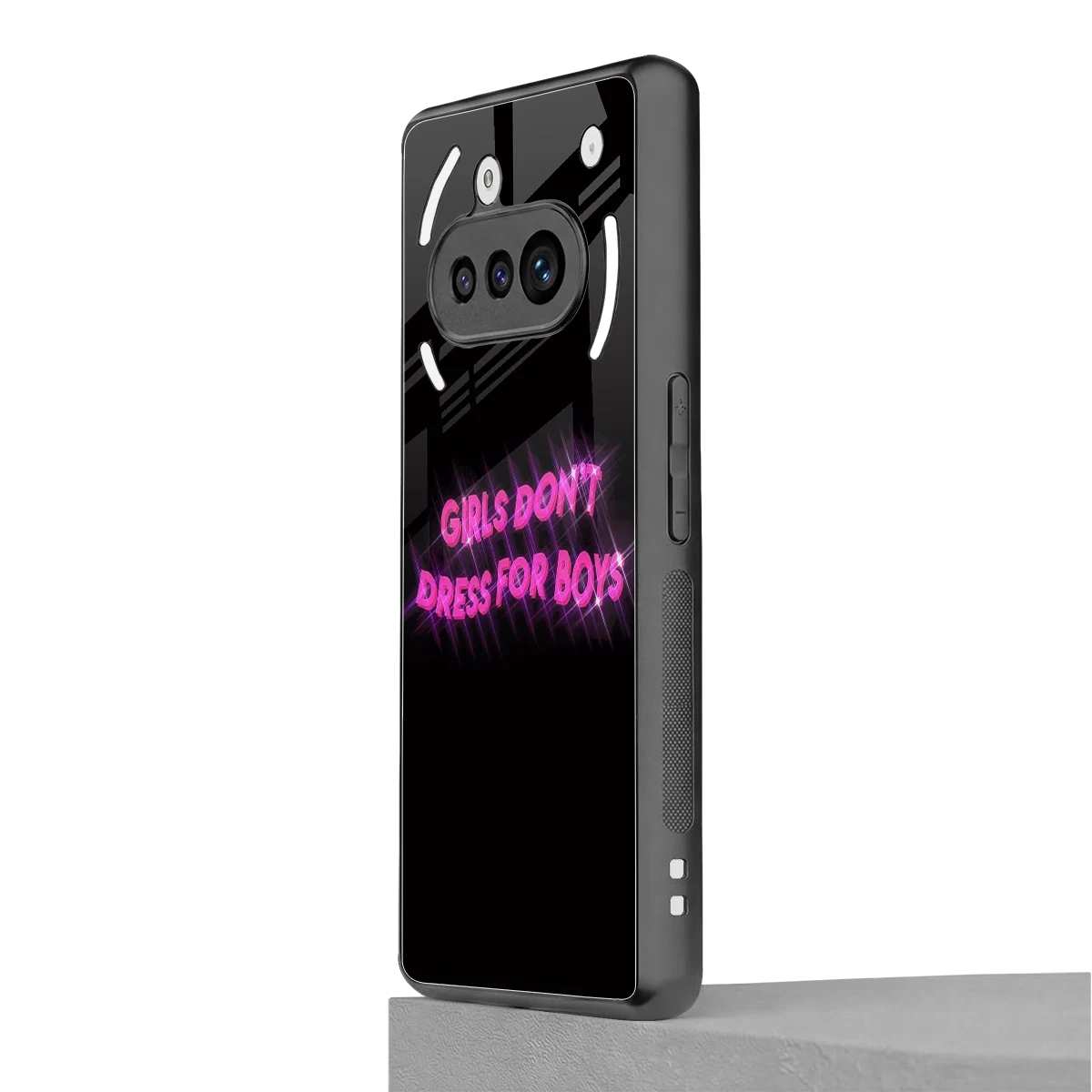 Girls Don't Dress For Boys nothing phone 3a mobile cover | shockproof glass phone case