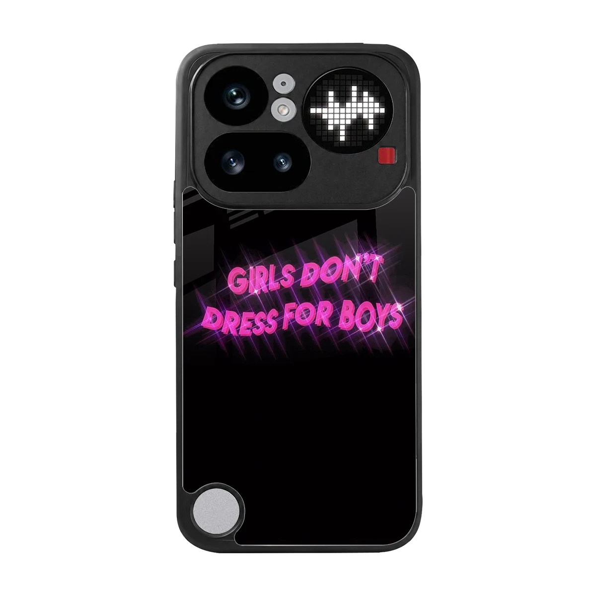 Girls Don't Dress For Boys back phone cover | glass case for nothing phone 4a pro