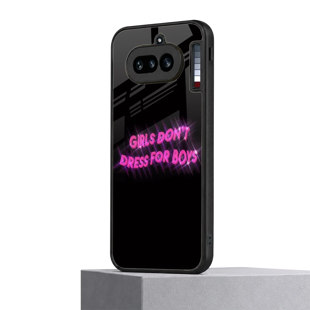 Girls Don't Dress For Boys nothing phone 4a mobile cover | shockproof glass phone case
