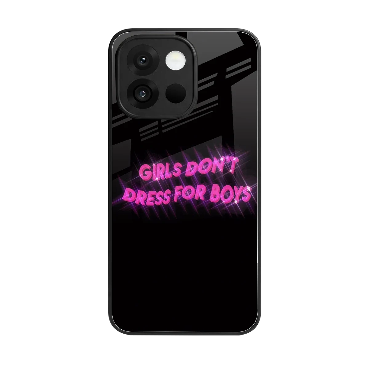 Girls Don't Dress For Boys back phone cover | glass case for oneplus 13s