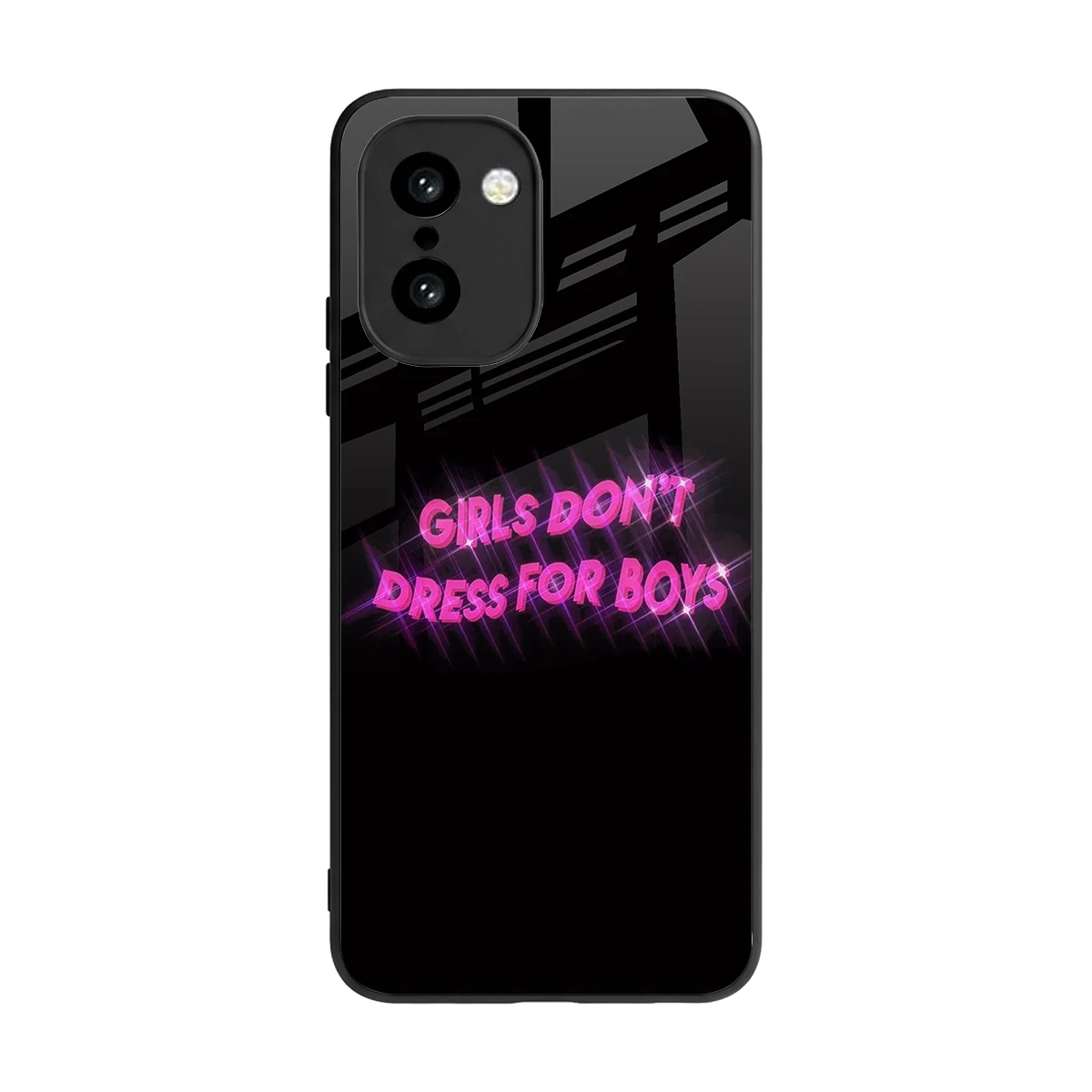 Girls Don't Dress For Boys back phone cover | glass case for oneplus 15r