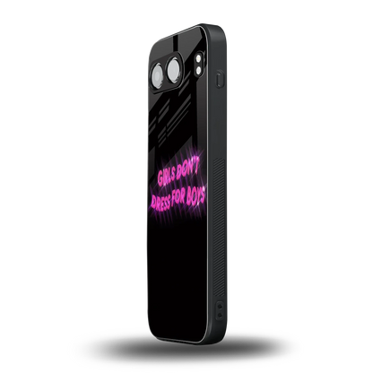 Girls Don't Dress For Boys oneplus nord 4 mobile cover | shockproof glass phone case