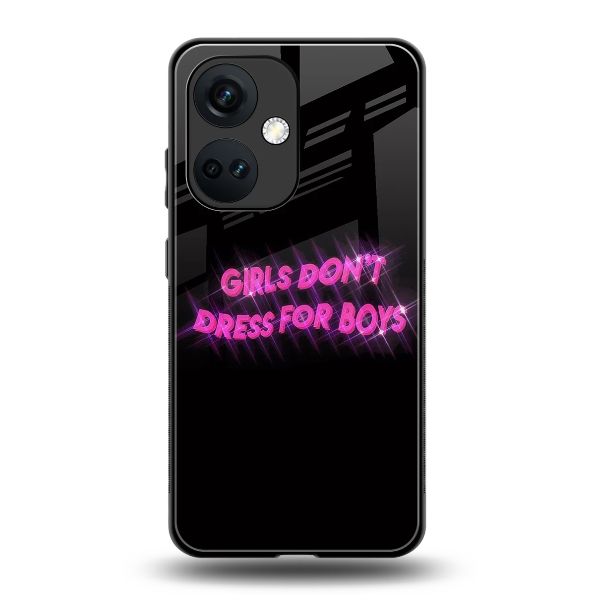 Girls Don't Dress For Boys back phone cover | glass case for oneplus nord ce 3