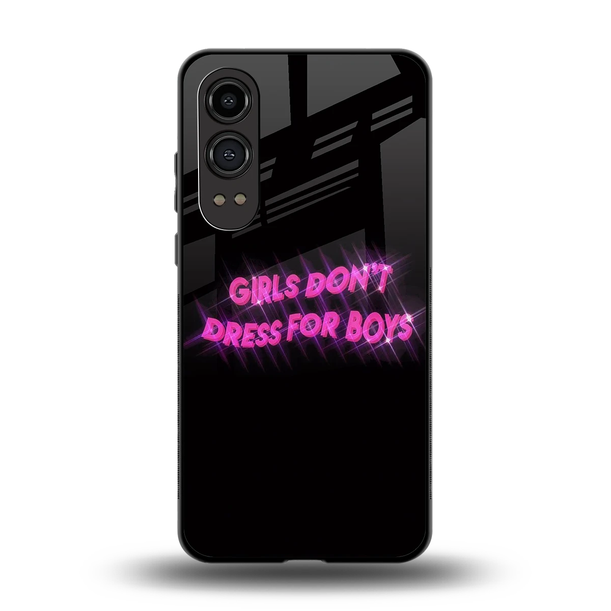 Girls Don't Dress For Boys back phone cover | glass case for oneplus nord ce 4 lite