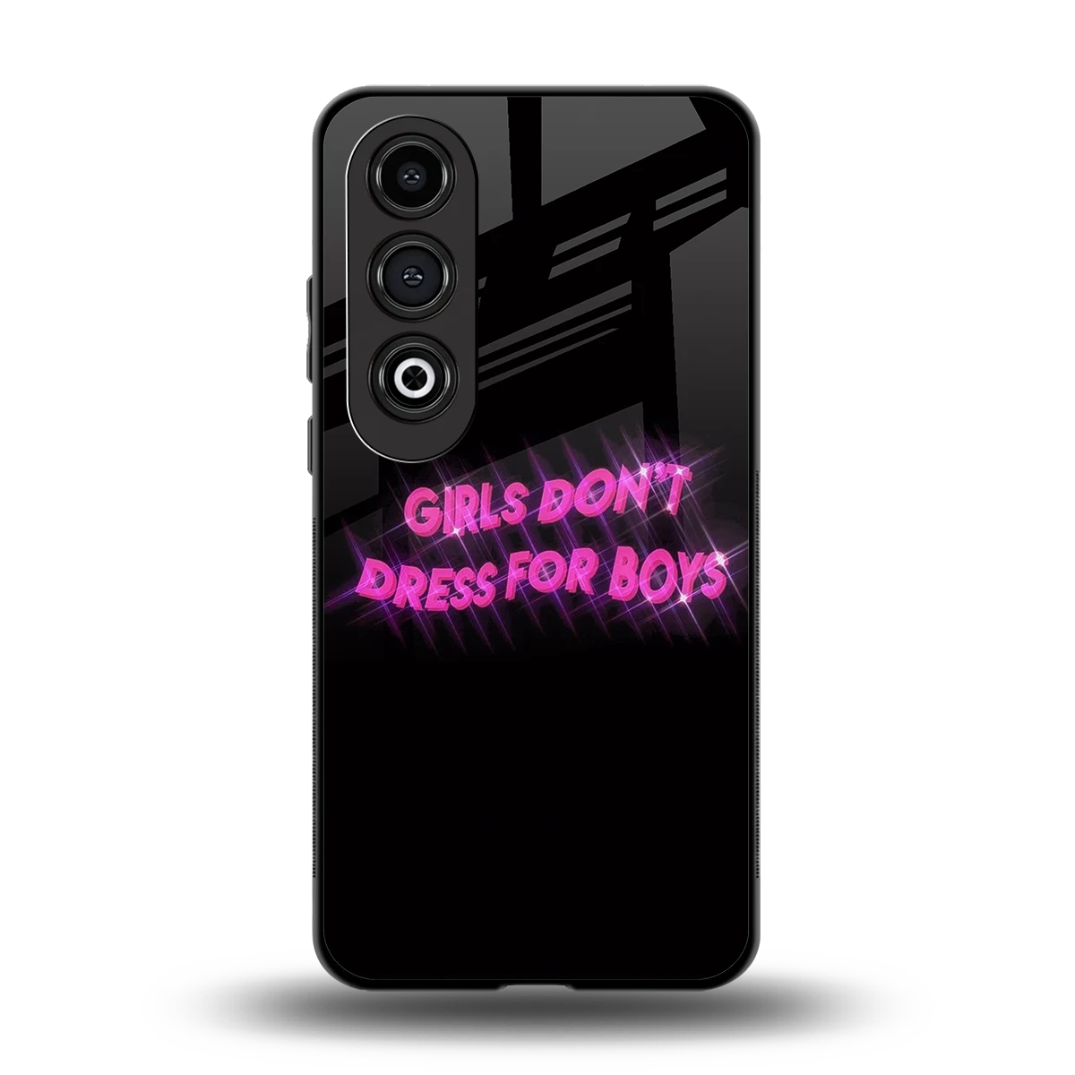 Girls Don't Dress For Boys back phone cover | glass case for oneplus nord ce 4