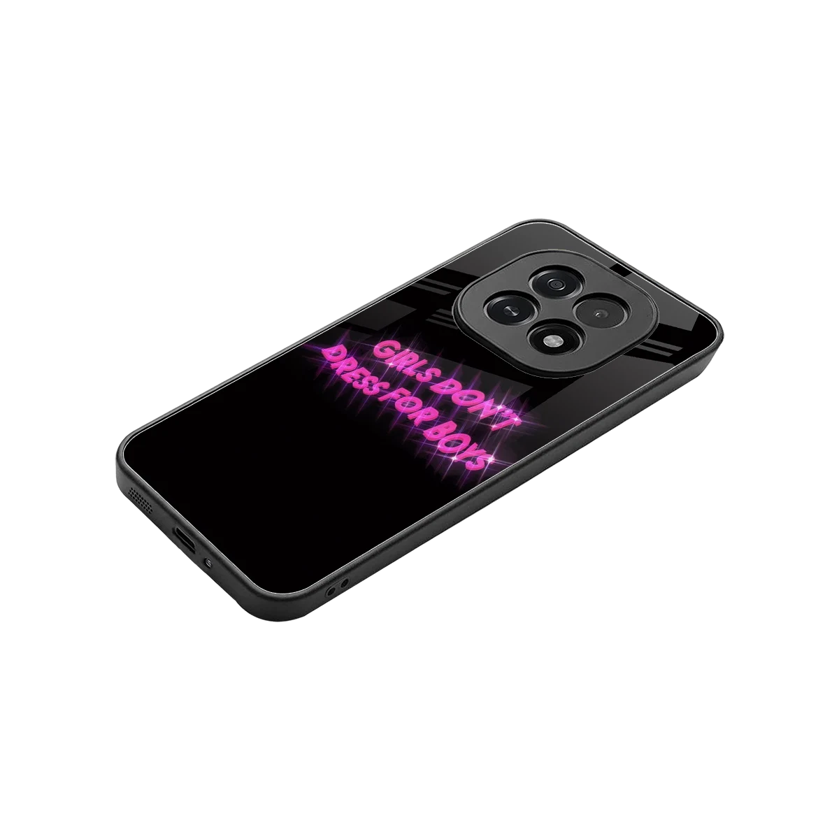 Girls Don't Dress For Boys stylish phone case for oppo f29 5g | glossy glass and slim fit