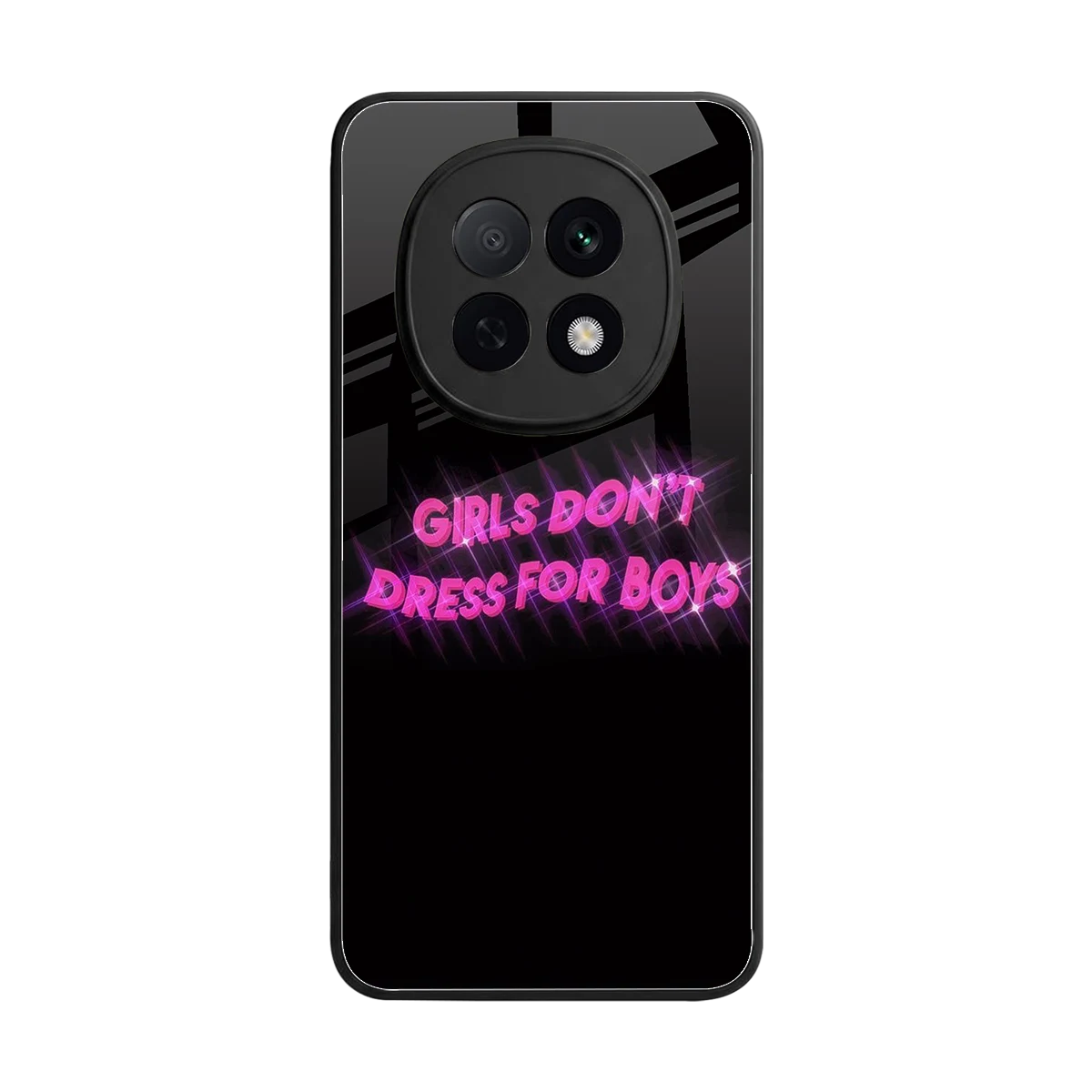 Girls Don't Dress For Boys back phone cover | glass case for oppo f29 pro 5g