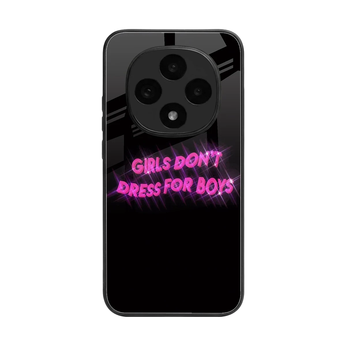 Girls Don't Dress For Boys back phone cover | glass case for oppo f31 pro 5g