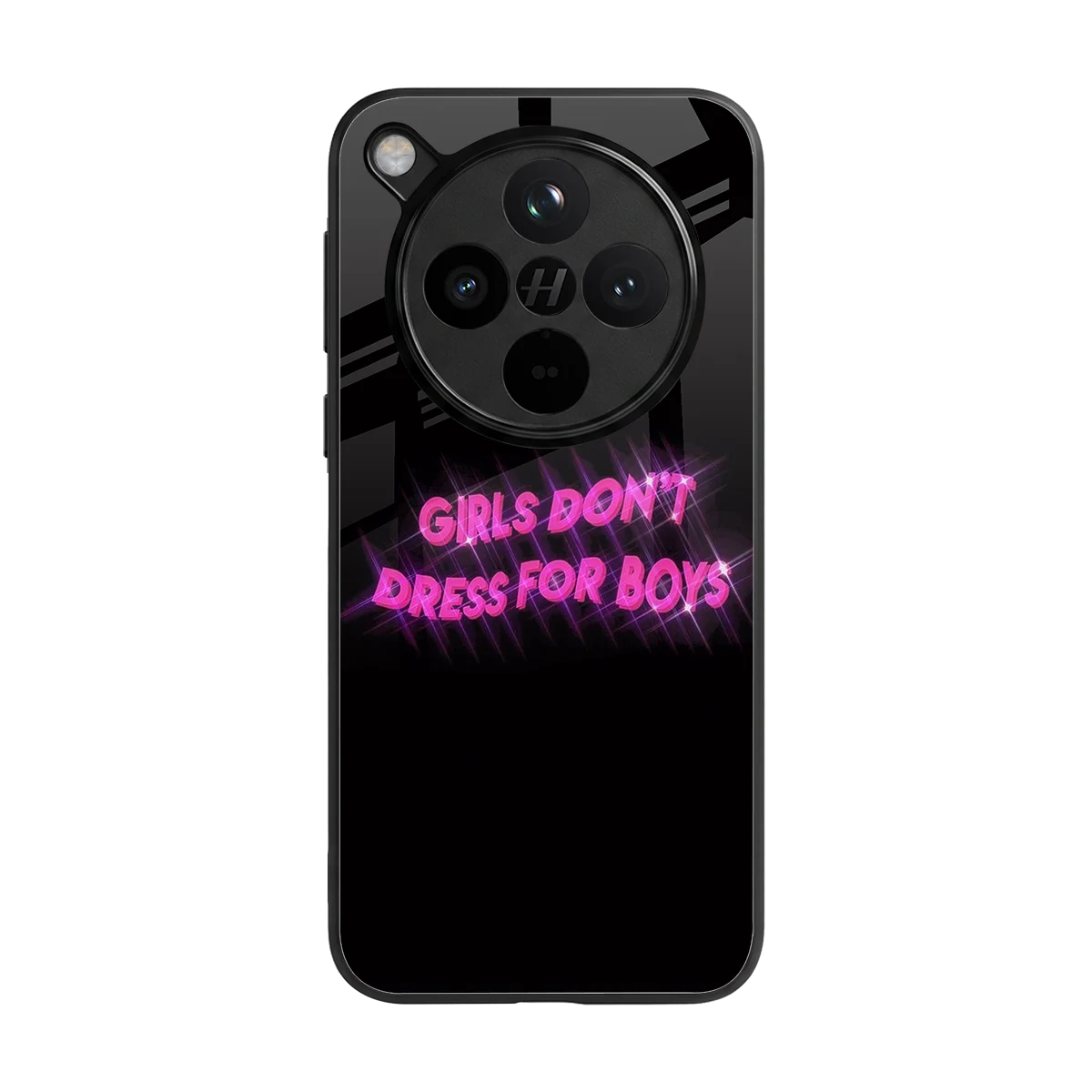 Girls Don't Dress For Boys back phone cover | glass case for oppo find x8