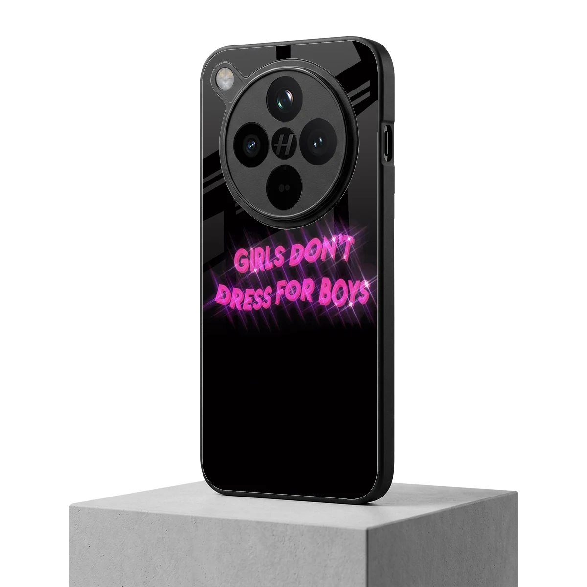 Girls Don't Dress For Boys oppo find x8 mobile cover | shockproof glass phone case