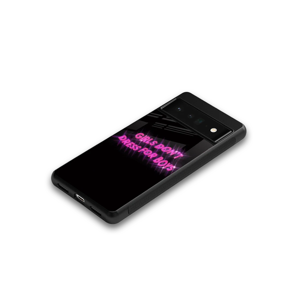 Girls Don't Dress For Boys google pixel 6 pro mobile cover | shockproof glass phone case