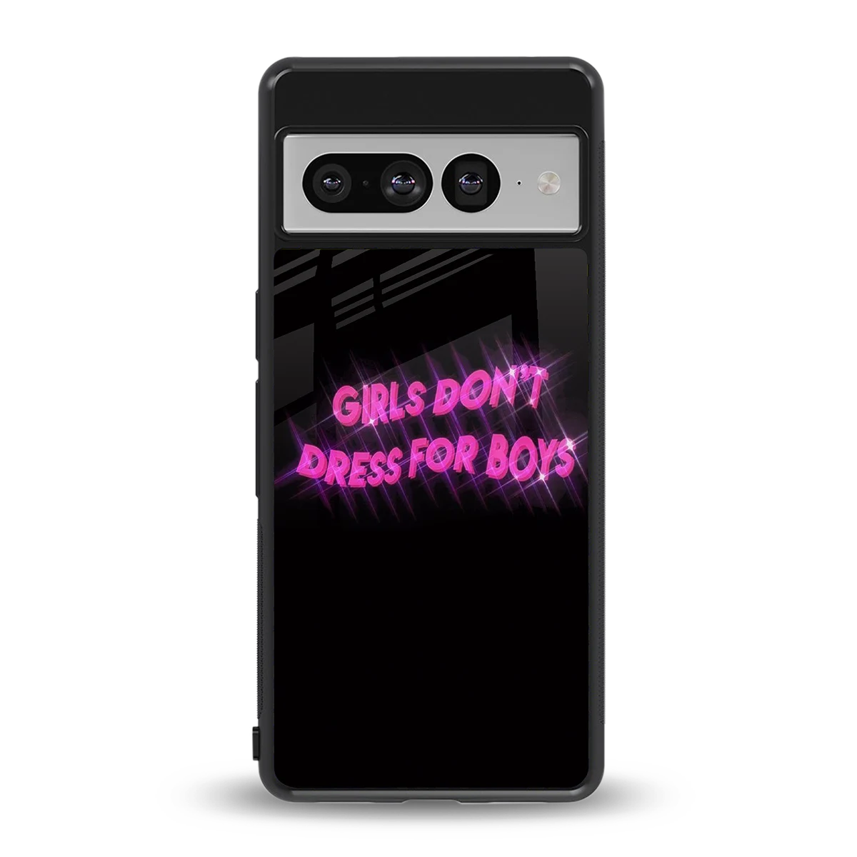 Girls Don't Dress For Boys back phone cover | glass case for google pixel 7 pro