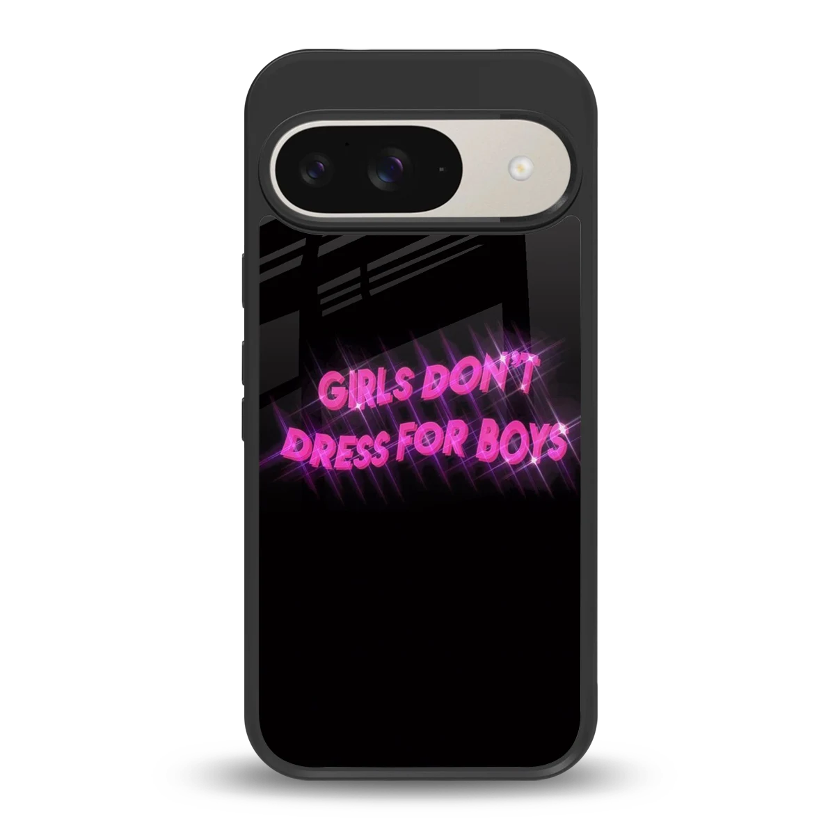 Girls Don't Dress For Boys back phone cover | glass case for google pixel 9