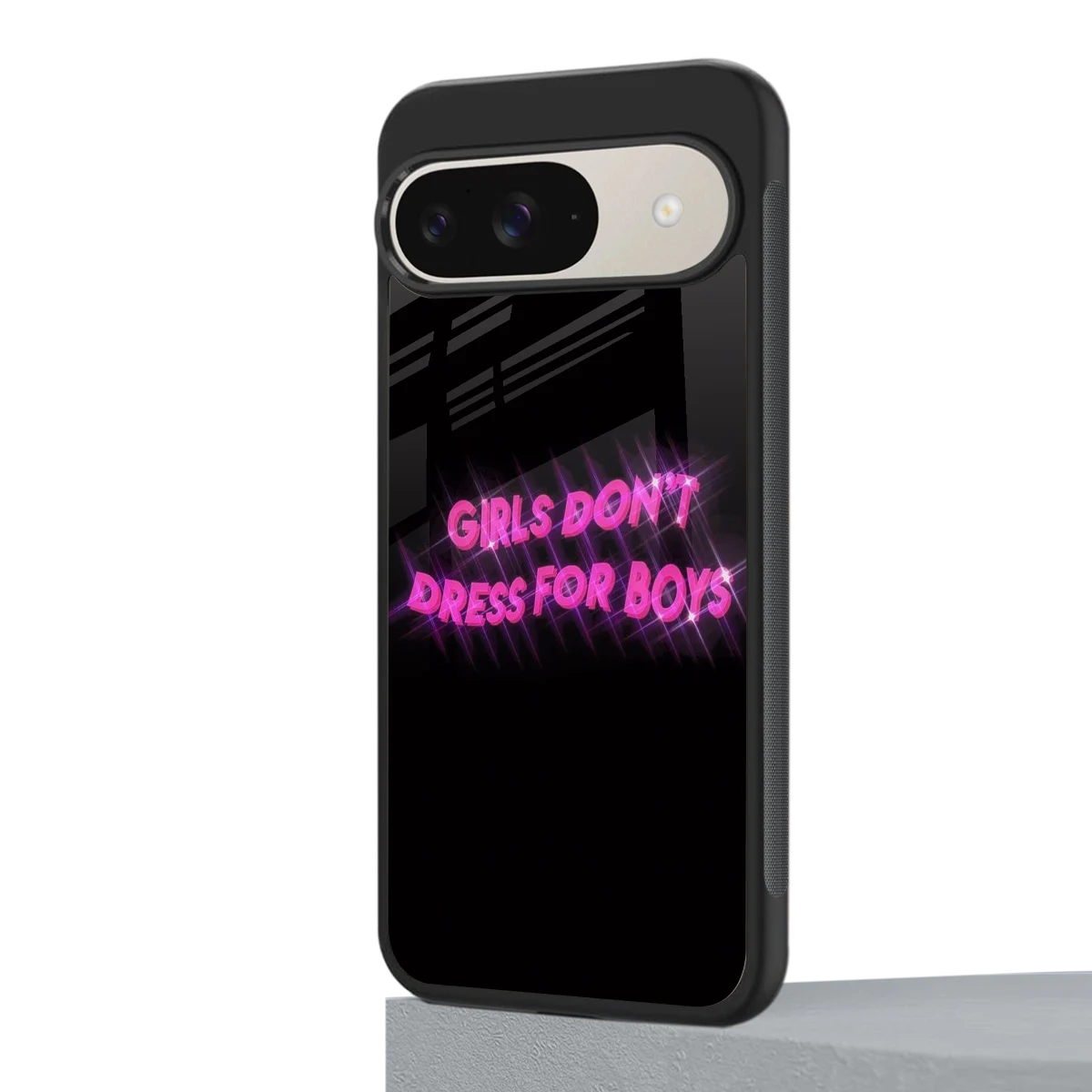 Girls Don't Dress For Boys google pixel 9 mobile cover | shockproof glass phone case