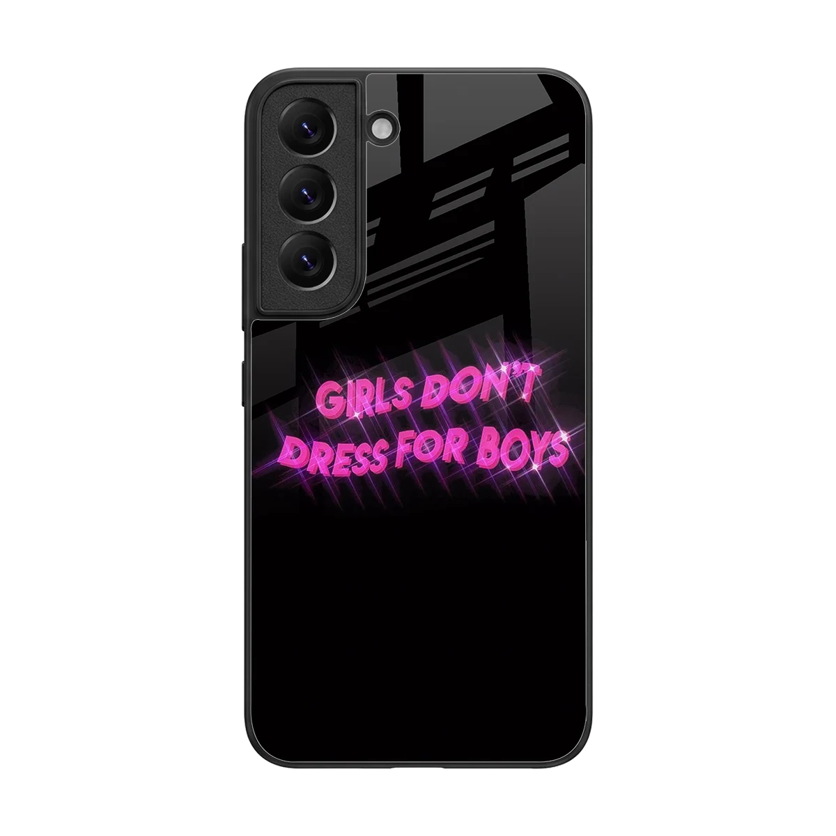 Girls Don't Dress For Boys back phone cover | glass case for samsung galaxy s22
