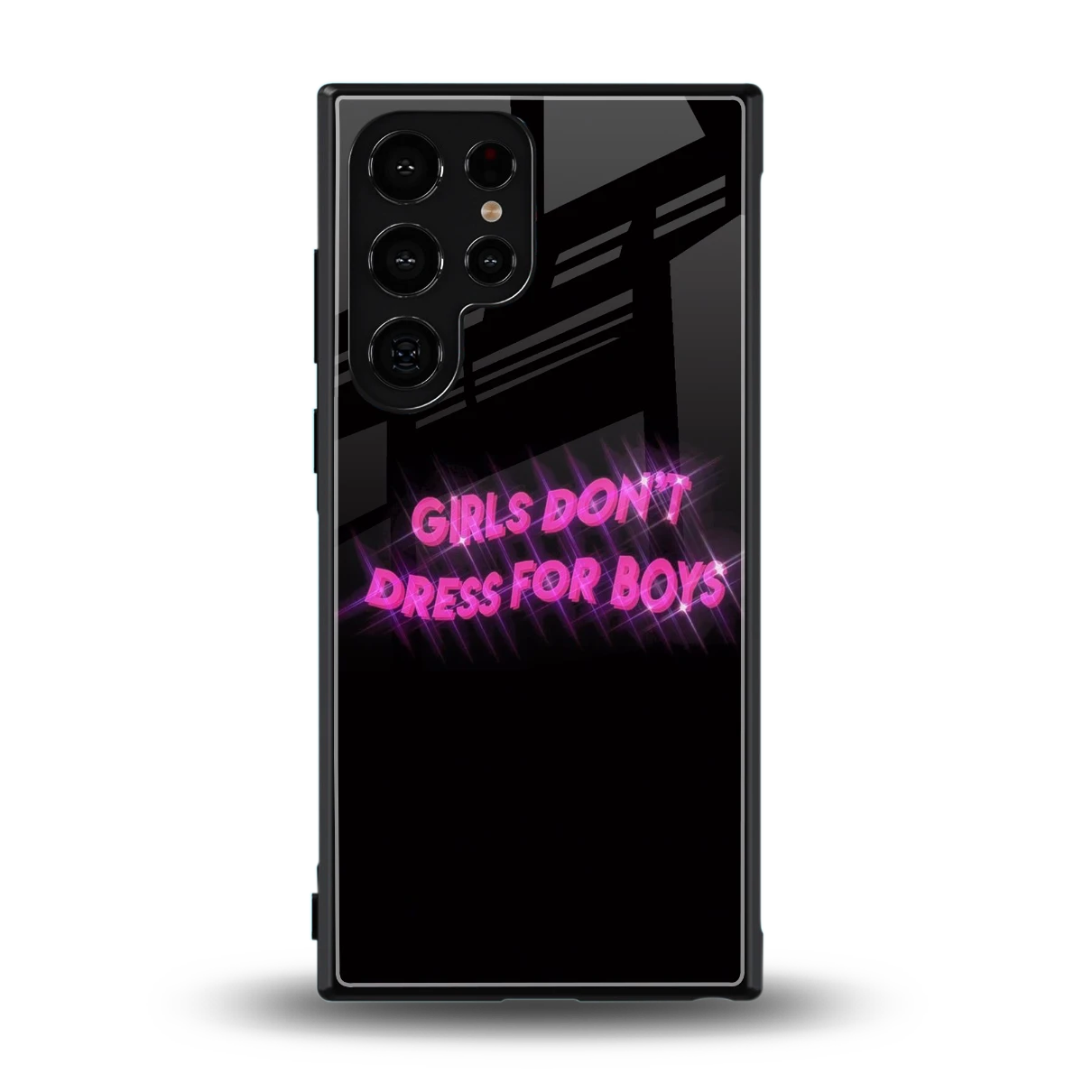 Girls Don't Dress For Boys back phone cover | glass case for samsung galaxy s24 ultra