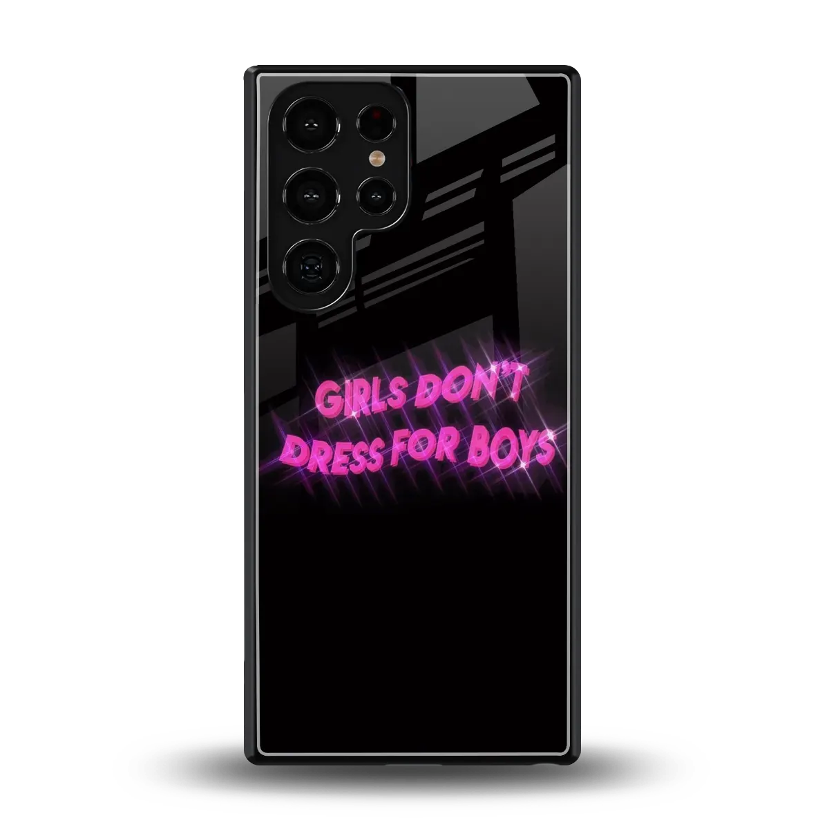 Girls Don't Dress For Boys back phone cover | glass case for samsung galaxy s25 ultra