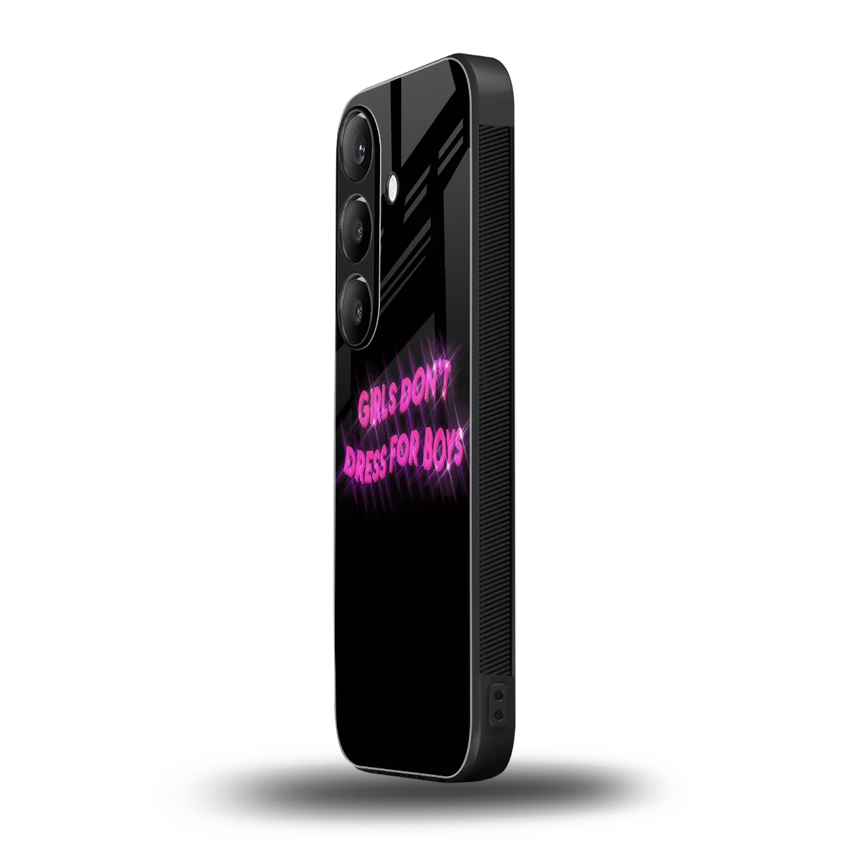 Girls Don't Dress For Boys samsung galaxy s24 mobile cover | shockproof glass phone case