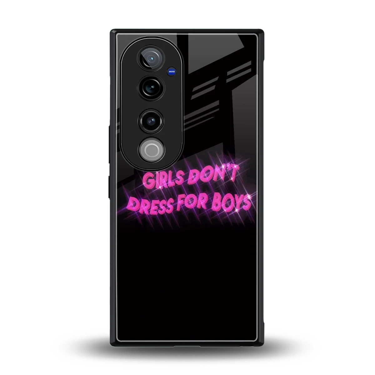 Girls Don't Dress For Boys back phone cover | glass case for vivo v40 pro