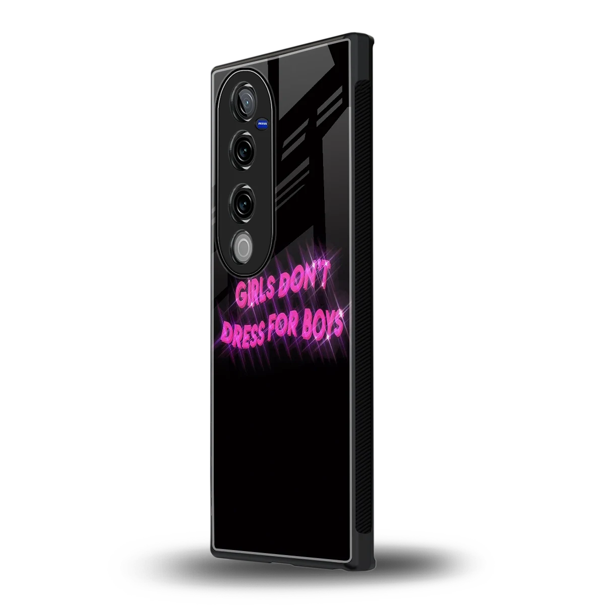 Girls Don't Dress For Boys vivo v40 pro mobile cover | shockproof glass phone case