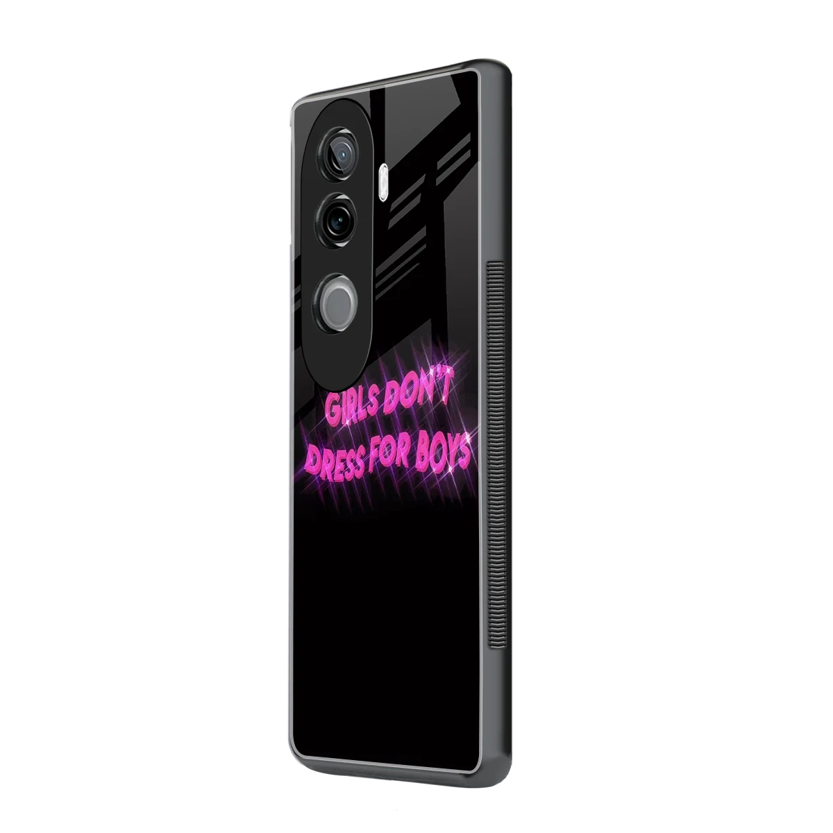 Girls Don't Dress For Boys vivo v40e mobile cover | shockproof glass phone case