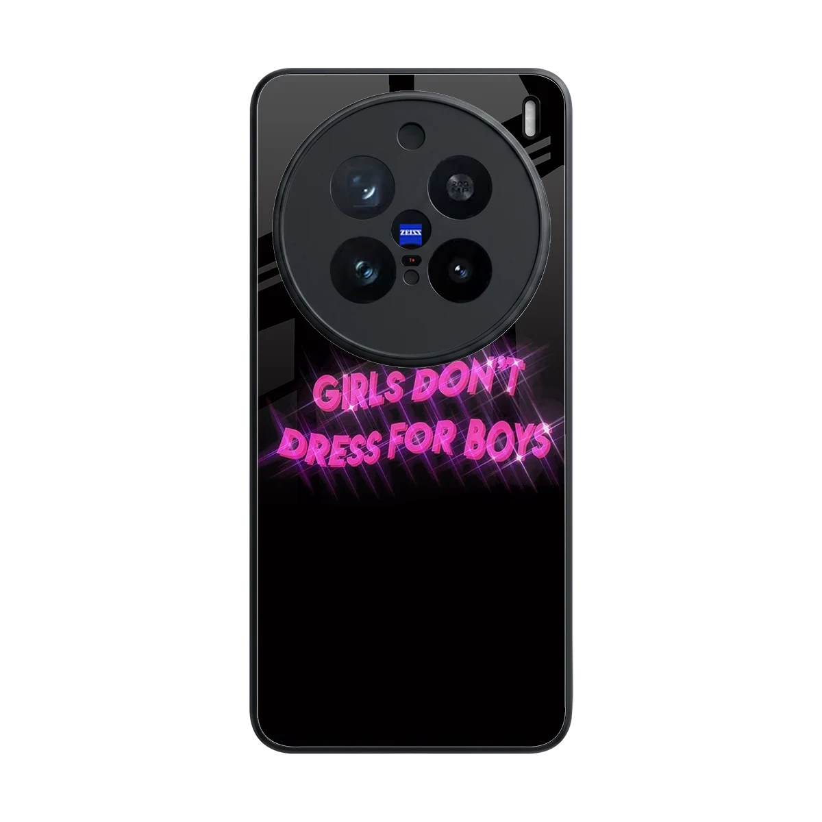 Girls Don't Dress For Boys back phone cover | glass case for vivo x200 pro