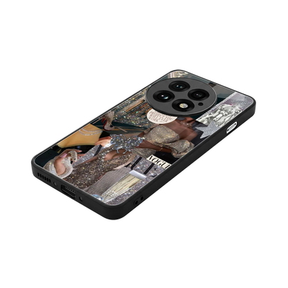 Glam Chic stylish phone case for oneplus 13 | glossy glass and slim fit