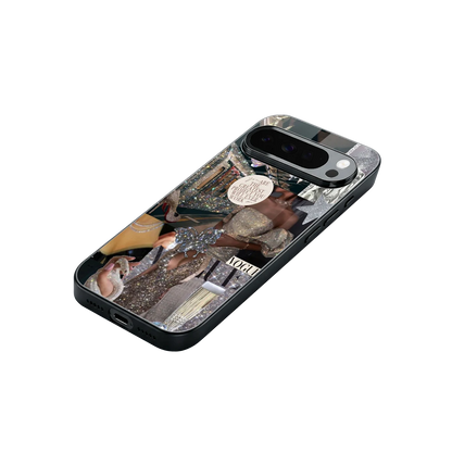 Glam Chic stylish phone case for google pixel 10 pro xl | glossy glass and slim fit